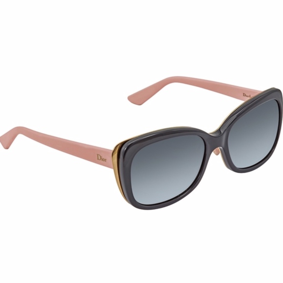 Dior Accessories - New DIOR Black Pink Frame Cat Eye Sunglasses